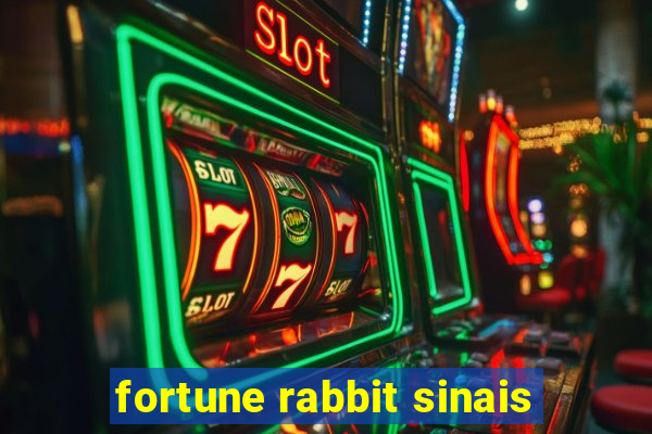 fortune rabbit sinais